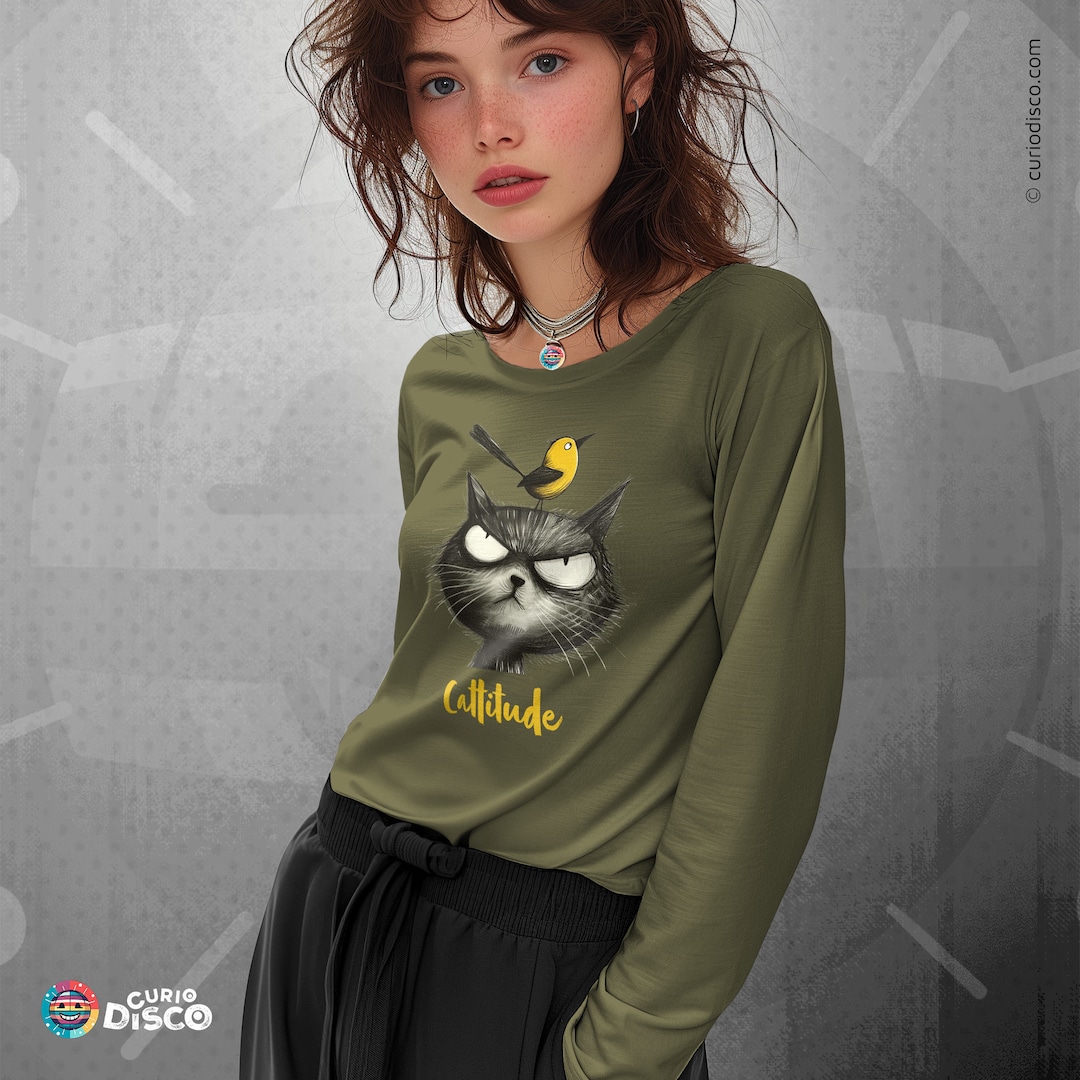 I Am Your Bad Luck Black Cat Sweatshirt – Funny Unisex White Crewneck Pullover