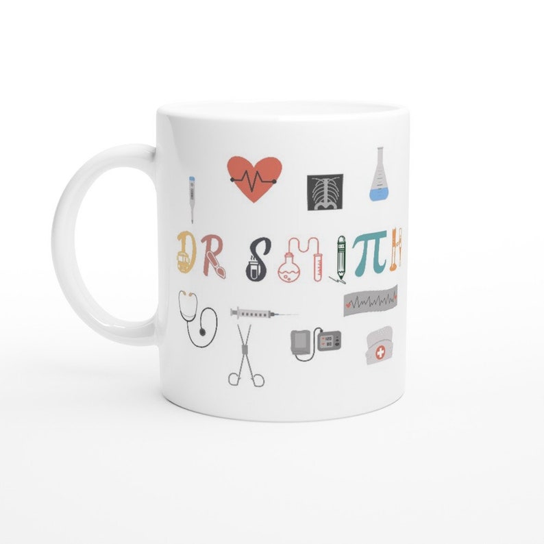 Personalized Biological Phd Mug, Customised Biological Science Cup, Graduation Gift, Doctorate Dr Present Graduate Mug, Graduating Gift image 3