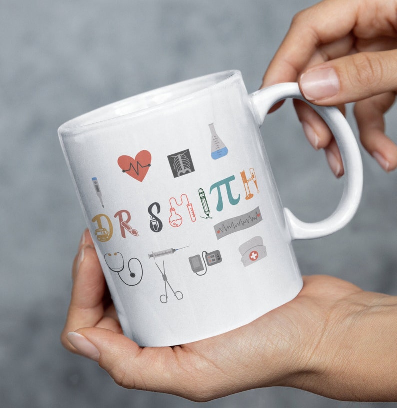 Personalized Biological Phd Mug, Customised Biological Science Cup, Graduation Gift, Doctorate Dr Present Graduate Mug, Graduating Gift image 1