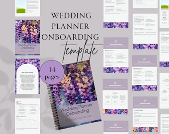 Wedding Planner Onboarding, Client Onboarding, Wedding Planner, Client Intake, Company Description, Financial Plan, Products And Services
