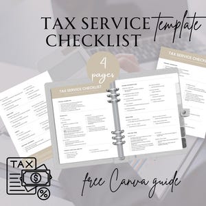 Tax Return Checklist, Income Tax Checklist, Tax Preparation Checklist, Tax Deductions, Taxes Checklist, Tax Prep Template, Canva Taxes Flyer