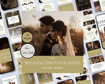 Publicación de Facebook de fotógrafo, Publicaciones de redes sociales de fotógrafo, Publicación de Instagram para fotógrafo, Publicaciones de redes sociales para fotógrafos, Boda