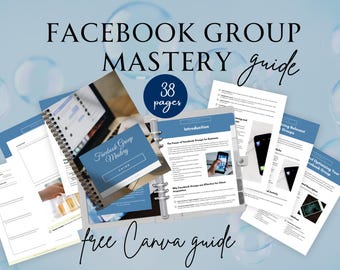 Planificador de grupos de Facebook, Guía de grupos de Facebook, Planificador de redes sociales, Optimización de grupos de Facebook, Guía de estrategia de contenido, Escalado de grupos de Facebook