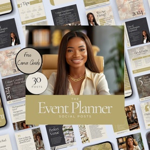 Event Planner Social Media Posts, Event Planner Instagram Post, Event Planner Post, Instagram Templates For Event Planners, Party Planner