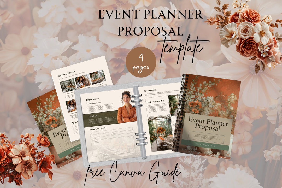 Event Planner Rfp Event Planner Proposal Template, Event Organizers Proposal Planner ...