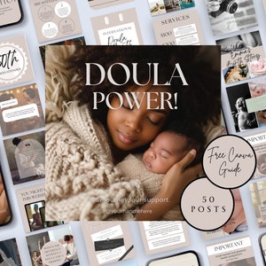 Doula Instagram Posts, Doula Social Media Post, Doula Posts, Doula Social Media Templates, Doula Social Media, Doula Business, Birth Worker