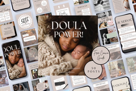 Doula Instagram Posts, Doula Social Media Post, Doula Posts, Doula Social Media Templates, Doula Social Media, Doula Business, Birth Worker