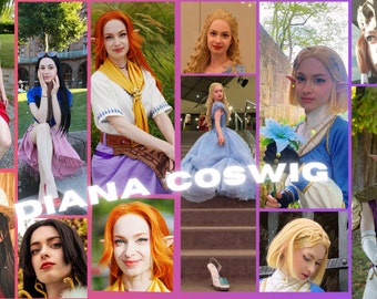 Cosplay wigs created according to your wishes