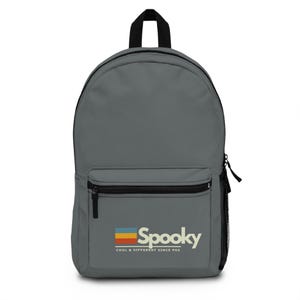 Spooky Backpack - Cool & Different Design for School, Travel, Everyday Use,