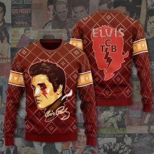 Discover Elvis Christmas Hässliche Weihnachten 3D Pullover