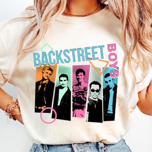 Backstreet Boys Millennium Tour Music PNG vintage, Bring Memory Back, Backstreet Boy Band, chemise BSB Rock, vintage Pop PNG