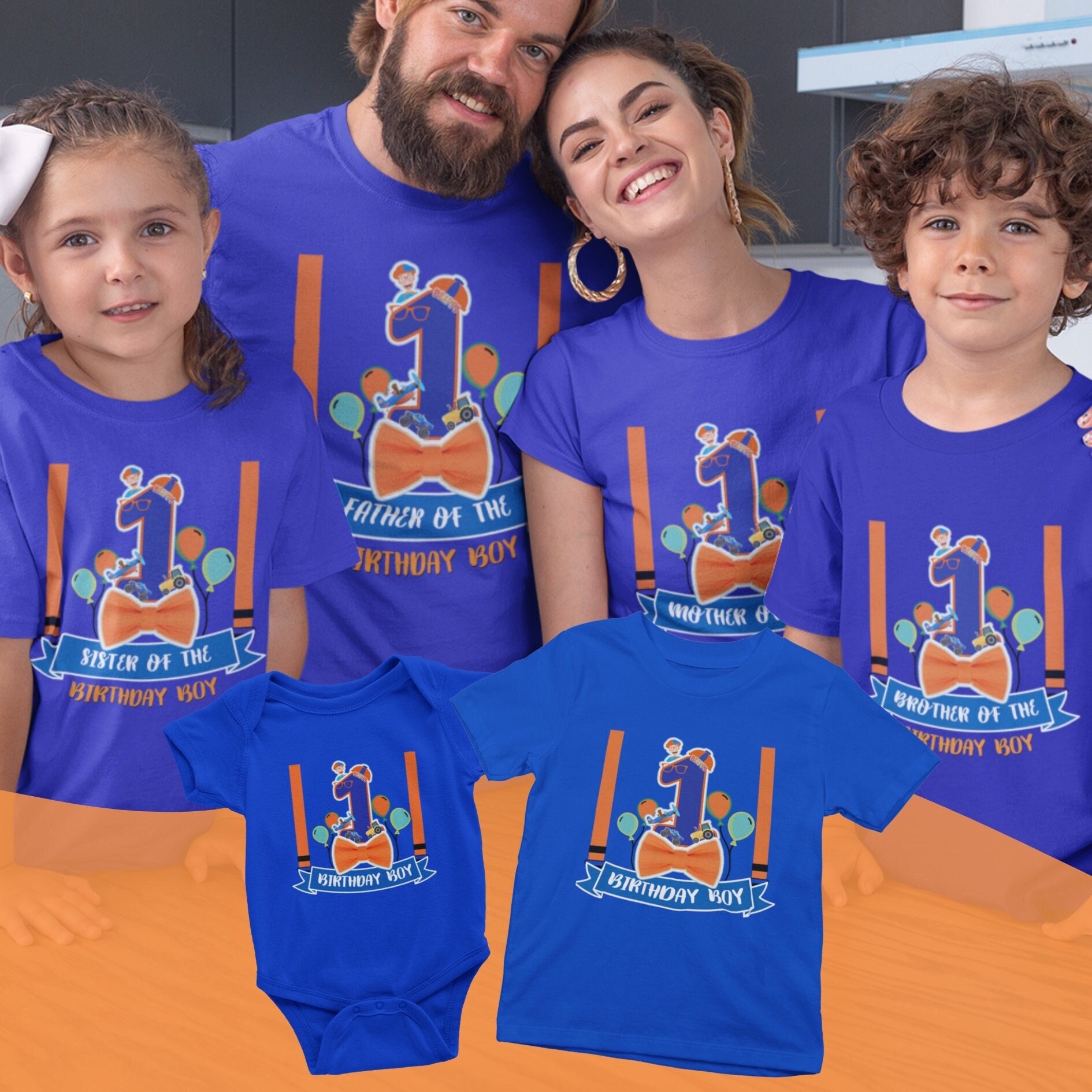 Blippi! 🧡💙  Bf gifts, 4th birthday parties, Personalized birthday