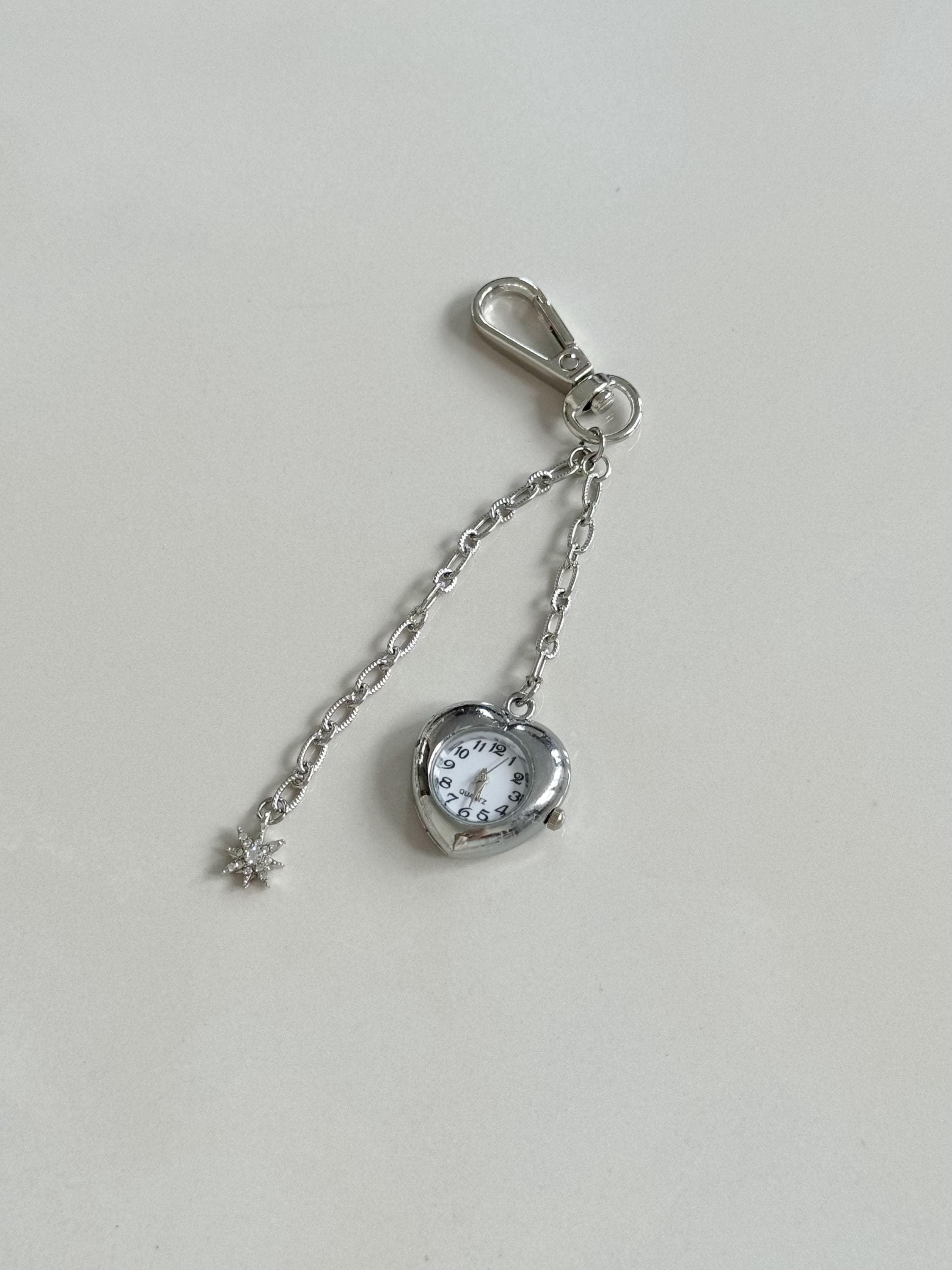Catena da portafoglio con perline nere per uomo - Gioielli con catena da uomo - Accessori da uomo - Gancio fatto a mano in argento sterling 925 - Italia