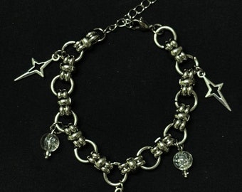 Y2K Star Bracelet,star Pendant,starburn Bracelet,street Style