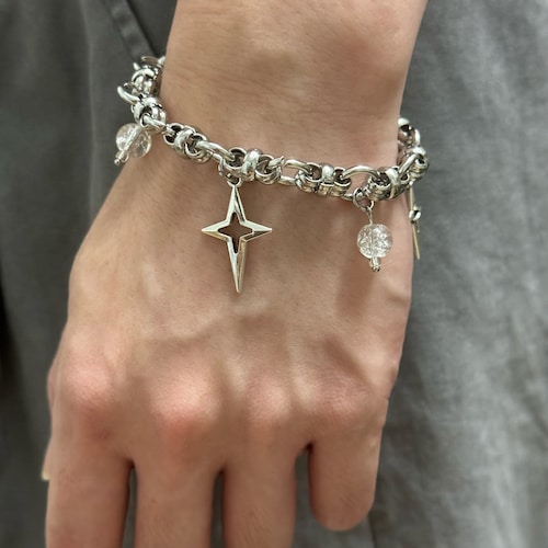 ブレスレット　y2k Y2K Star Bracelet,star Pendant,starburn Bracelet,street Style
