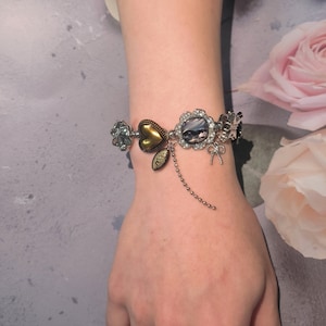 Punkklocka Chokerhalsband, Konstinspirerat Funky Klockhalsband Cyberpunk Y2K Grungehalsband, Nyckfullt Halsband, Trendigt Clutter Coolt Halsband Bracelet