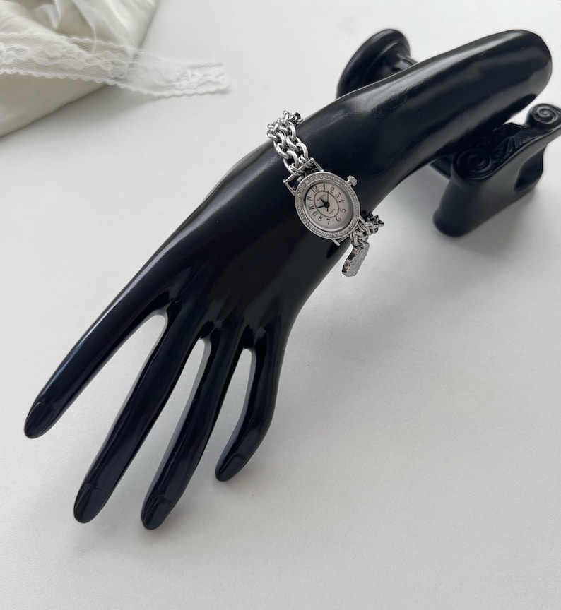 Vintage Style Watch Bracelet for Women,small Dial Watch,silver Tone — free download