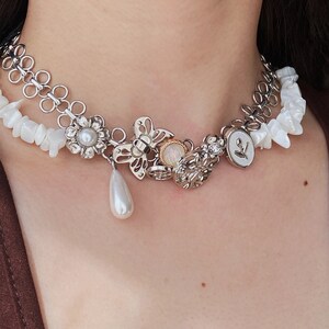 Retro Ohrklemme Mit Natürlichen Perlen - Ohne Ohrlöcher Für Damen & Mädchen