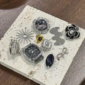 Punkklocka Chokerhalsband, Konstinspirerat Funky Klockhalsband Cyberpunk Y2K Grungehalsband, Nyckfullt Halsband, Trendigt Clutter Coolt Halsband bild 9