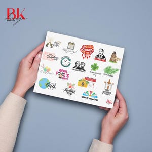 Planner Stickers , Annual Federal Holidays  Stickers , Cute Sticker ,NATIONAL U.S. HOLIDAYS Digital Stickers ,GoodNotes Stickers