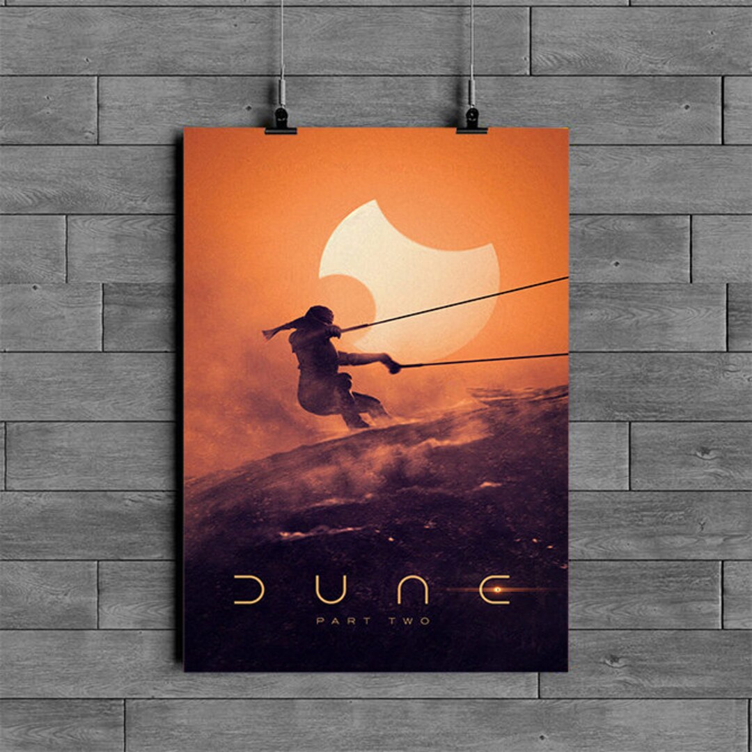 Dune Part Two 2024 V4 Movie Poster High-quality Glossy Paper A1 A2 A3 ...