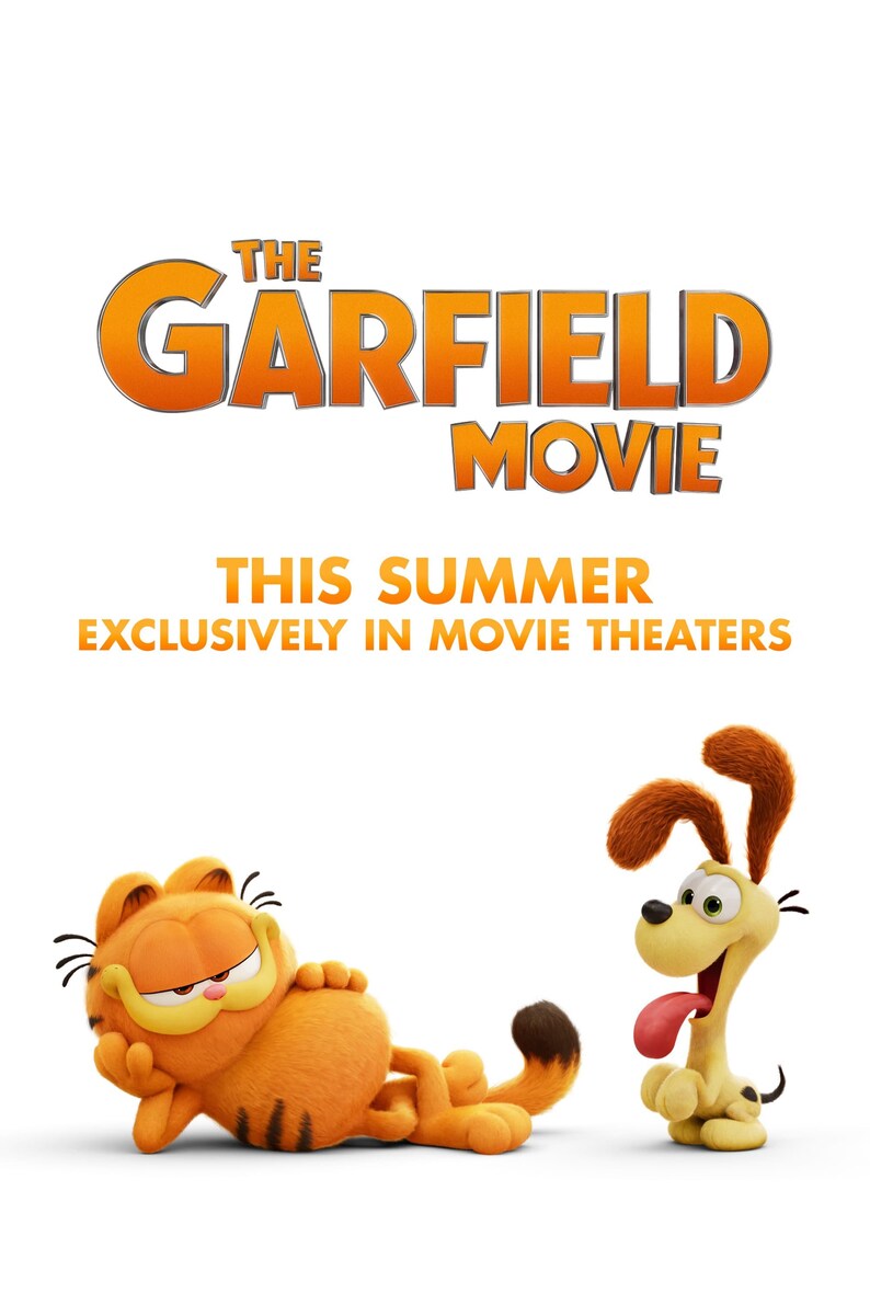 The Garfield Movie 2024 V4 Movie Poster Highquality Glossy Paper A1 A2