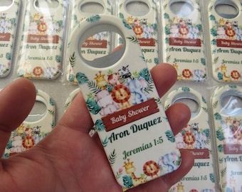 Baby Shower Bottle Opener Favor - Baby Shower Souvenir Favors - Cute Baby Shower Souvenir Magnets - Perfect Gifts for Your Guests