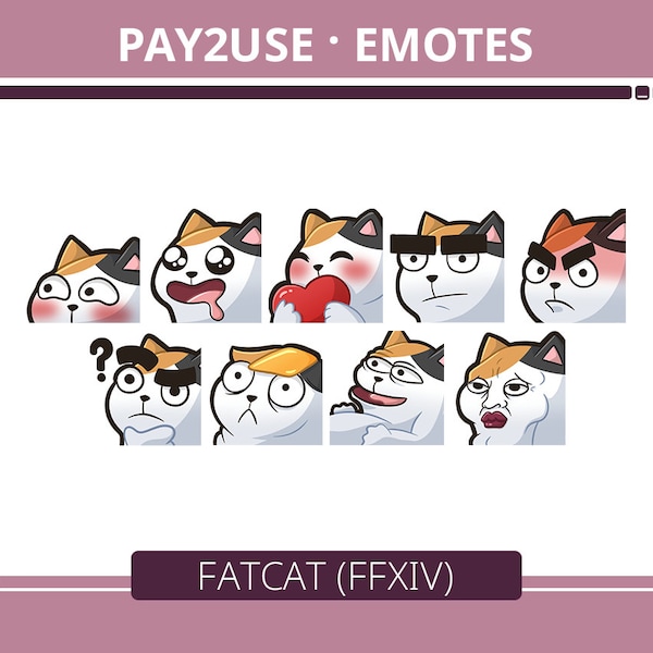 Final Fantasy Discord Emotes - Etsy