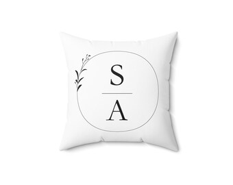 Spun Polyester Square Pillow