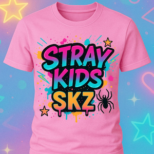 Stray Kids SVG PNG Merch | SKZ K-Pop T-Shirt Digitaler Download für Stay Fans