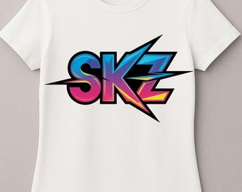 Stray Kids SKZ T-Shirt Design SVG PNG | Kpop Fan Art (Digital Download)