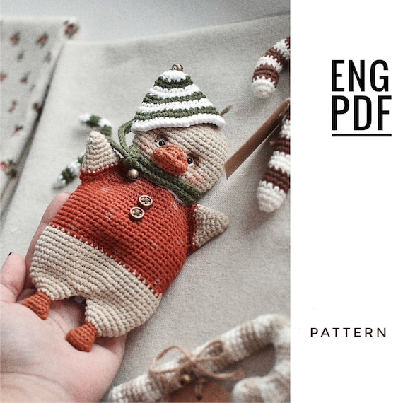 Goose crochet pattern. Amigurumi goose pattern. PDF. English. Digital product