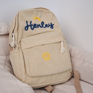 Personalized Monogram Backpack: Ideal for Lunch, Diapers, and Kids - Perfect for Preschool, Toddlers, and New Baby Gifts