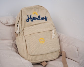 Personalisierter Monogramm-Rucksack: Ideal für Mittagessen, Windeln und Kinder - Perfekt für Vorschul-, Kleinkind- und neue Baby-Geschenke