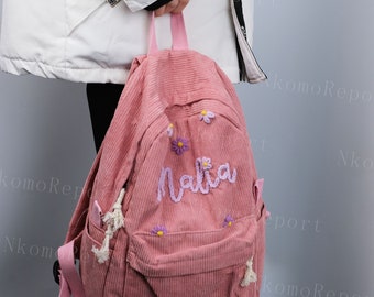 Personalized Monogram Backpack: Ideal for Lunch, Diapers, and Kids - Perfect for Preschool, Toddlers, and New Baby Gifts