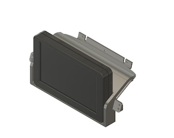 Holley EFI 7in Digital Dash no painel central com GPS IS200 IS300 Altezza