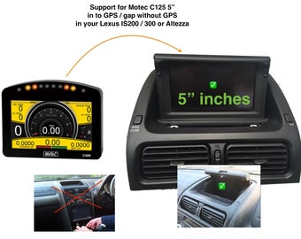 Motec C125 no painel GPS - IS200 IS300 Altezza