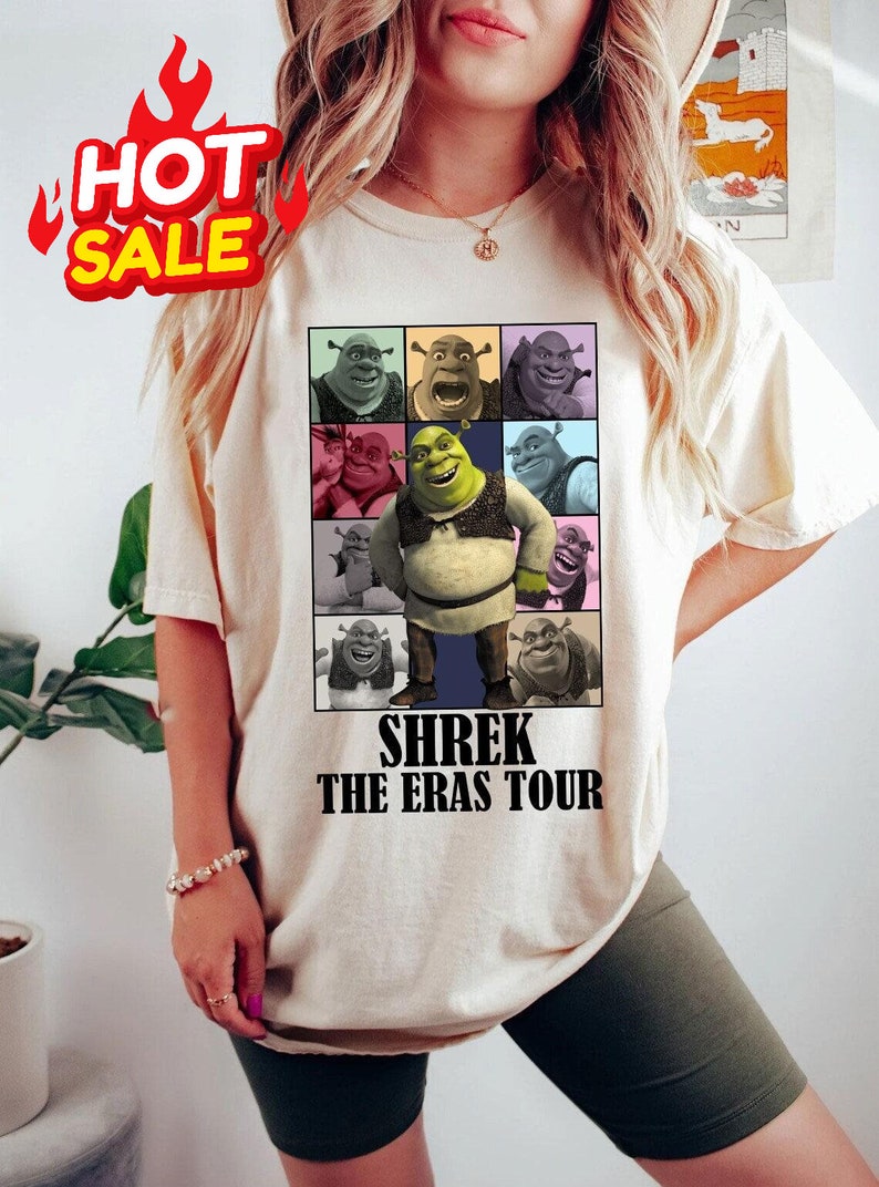 Shrek the Eras Tour Shirt, Shrek Shirt, Fiona Princess Shirt, Shrek and ...