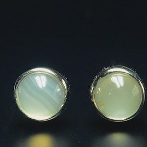 Natural Moonstone Earring, 925 Sterling Silver Earring, Handmade Earring, Moonstone Stud, Women Earring, Minimalist Earrings, Gift For Him