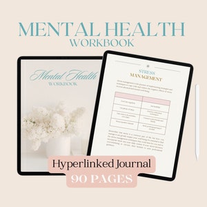 Mental Health Journal, Goodnotes, PDF