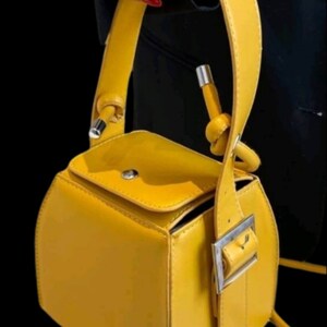 Yellow Handbag Etsy UK