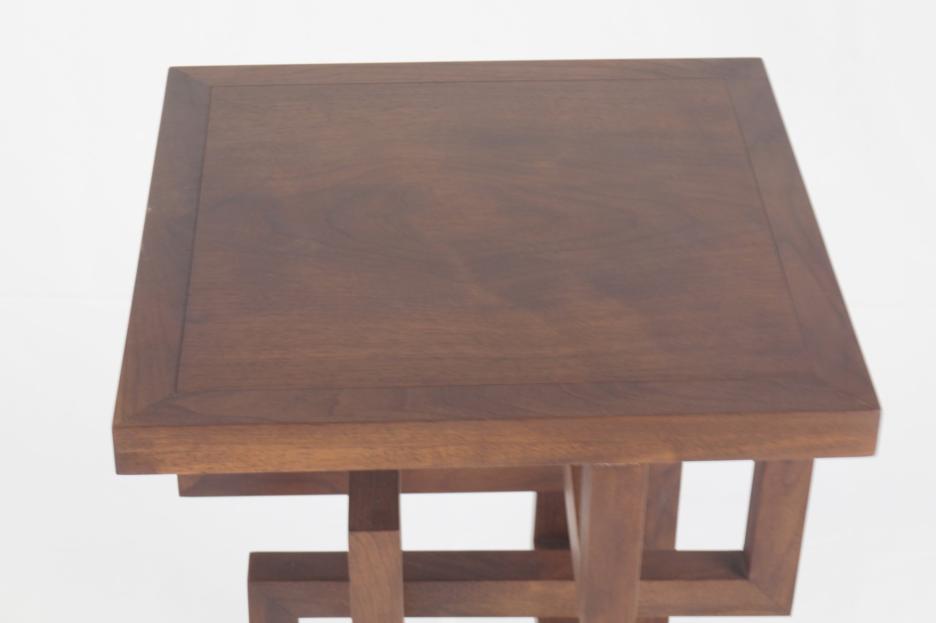 Modern Icon Table Walnut Hardwood - Etsy
