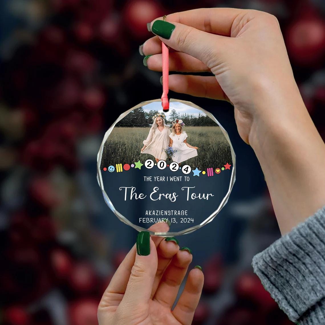 Custom decoration, 2024 Tour decoration, it is rare and exists, personalized glass decoration