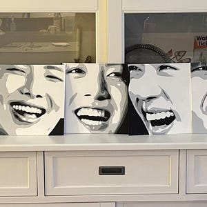Get your own customized BTS painting - Rm - Jin - Suga - Jhope - Jimin - V - JK