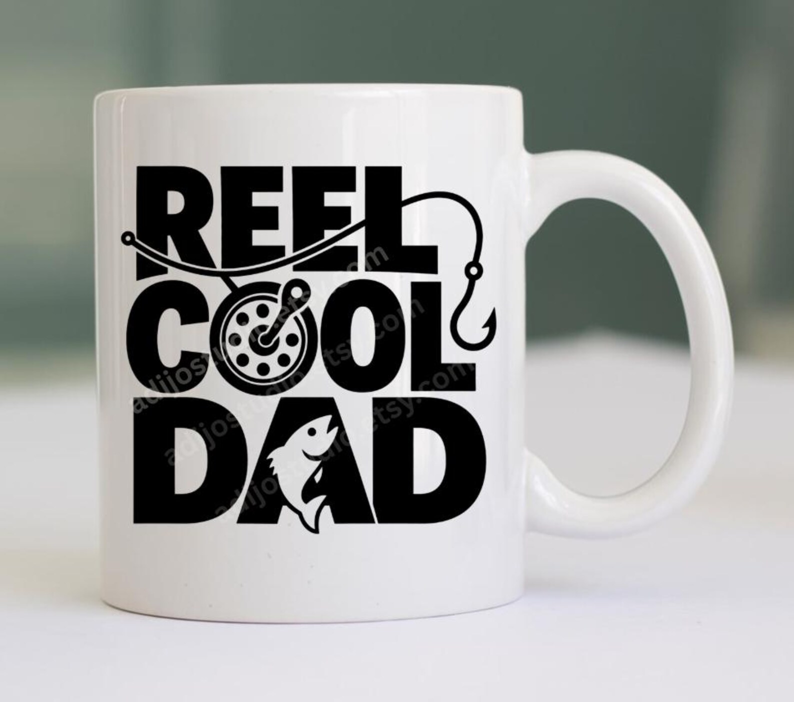 Reel Cool Dad SVG PNG DXF | Fishing Dad Svg | Father's Day Svg | Funny ...