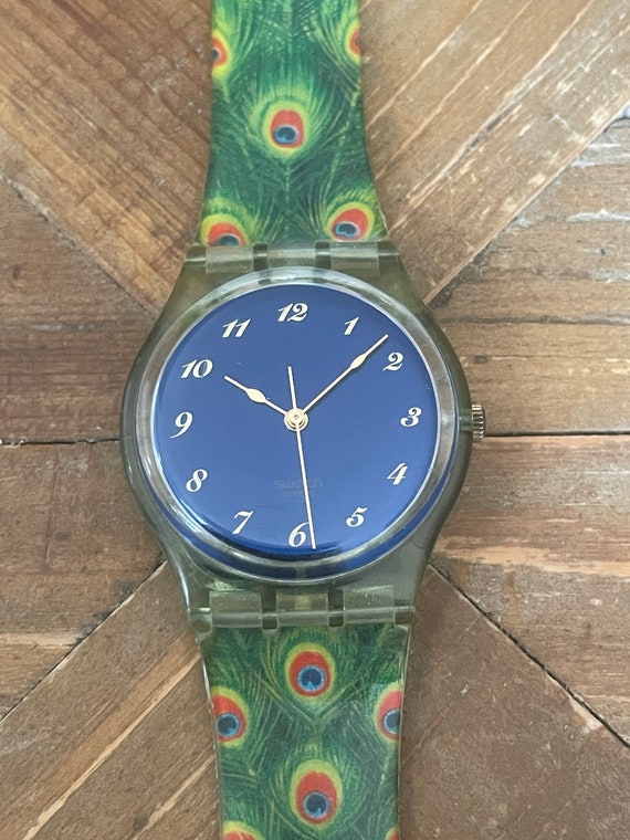 Vintage Swatch Watch Lucesca Working New Battery