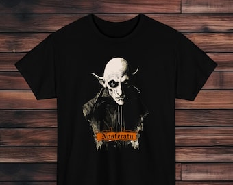 Count Orlok Nosferatu T-Shirt | Vintage T-Shirt | Horror Movie T-shirt | Vampire T-shirt | Goth Clothing | Dracula T-shirt | Cult T-shirt