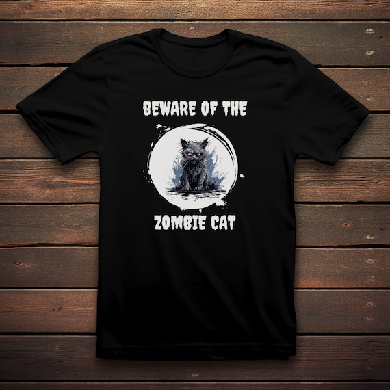 Zombie Cats Halloween T Shirt Zombie Cats Halloween T Shirt