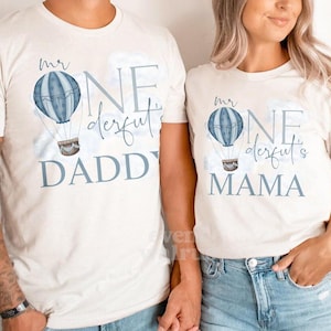 1st balloon birthday blue mister bodysuit boho boy boys cake custom dad one-derful derful family first he isnt little mister matching mama me mommy mr one onederful onsie outfit family wonderful party pastel personalized shirt tee theme tshirt year