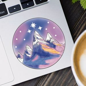 Velaris - Enchanting Fae Inspired Sticker, for Indoor and Outdoor Use
